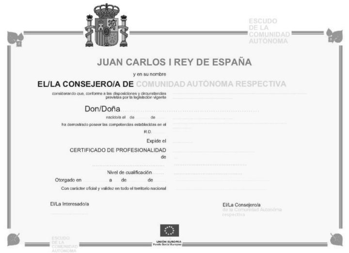 ¿CÓMO DEBO PROCEDER PARA SOLICITAR LA EXPEDICIÓN DE MI CERTIFICADO DE PROFESIONALIDAD?